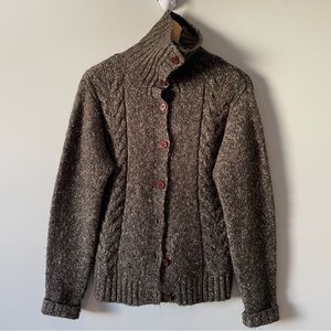 L.L. Bean Knit Wool Cardigan